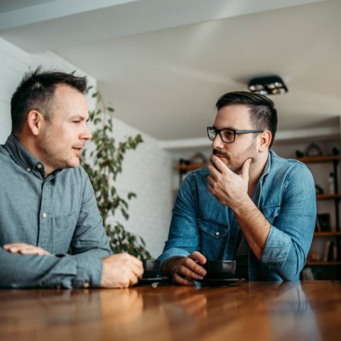 Jafningjastuðningur fyrir karlmenn