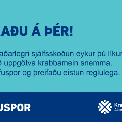 Tékkaðu á eistunum!