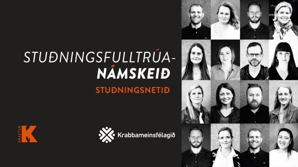 Stuðningsfulltrúanámskeið Ráðgjafarþjónustu Krabbameinsfélags Íslands og Krafts á Akureyri