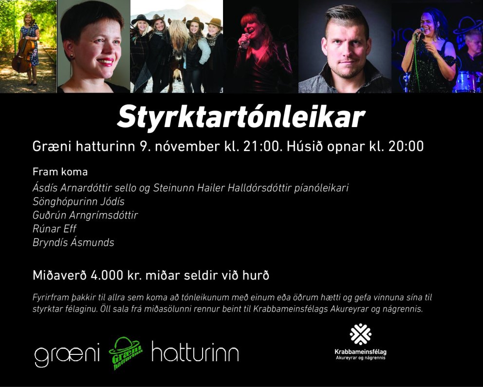 Styrktartónleikar KAON