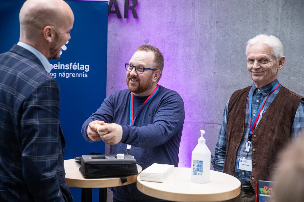 Takk fyrir okkur!