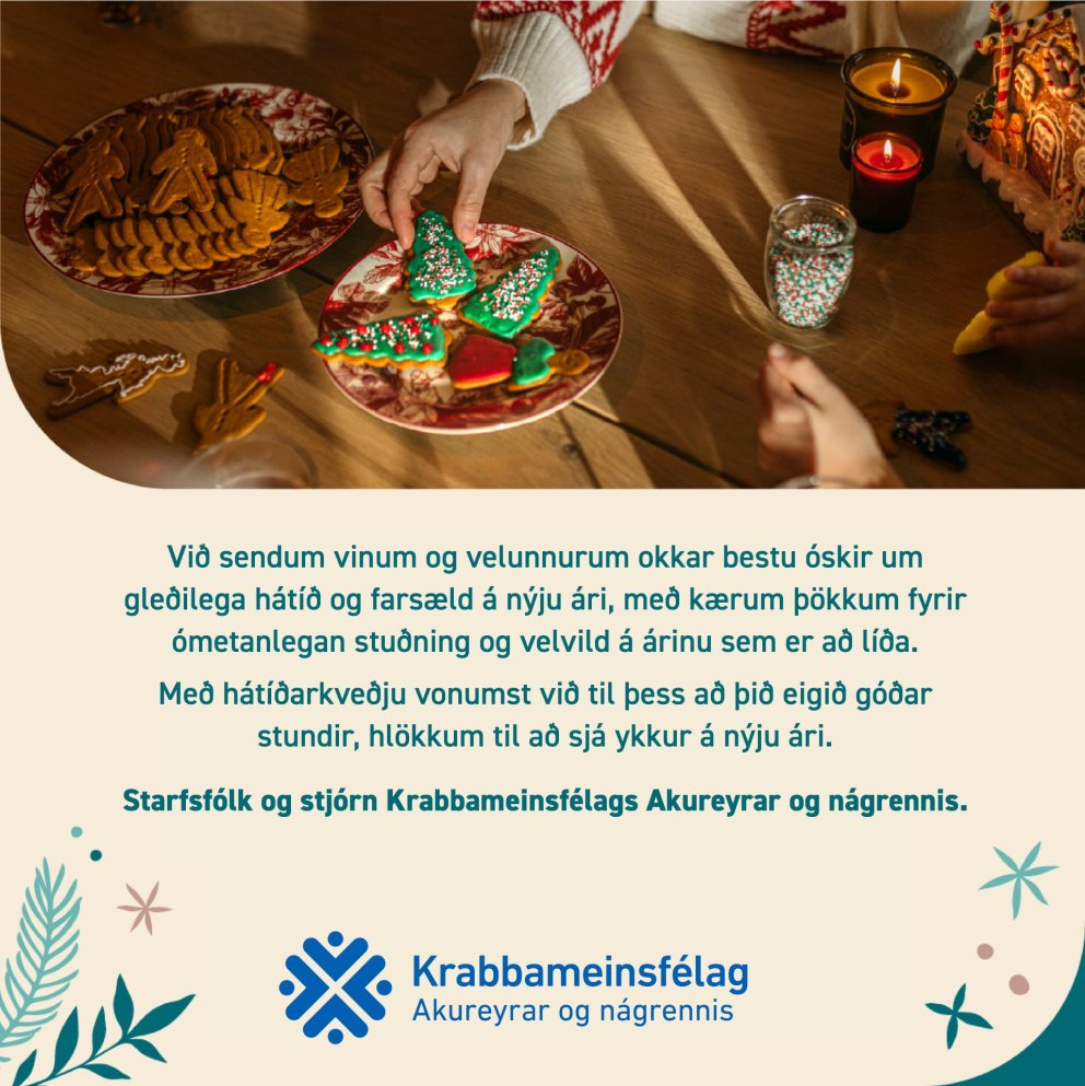 Opnunartími yfir jól og áramót 2025
