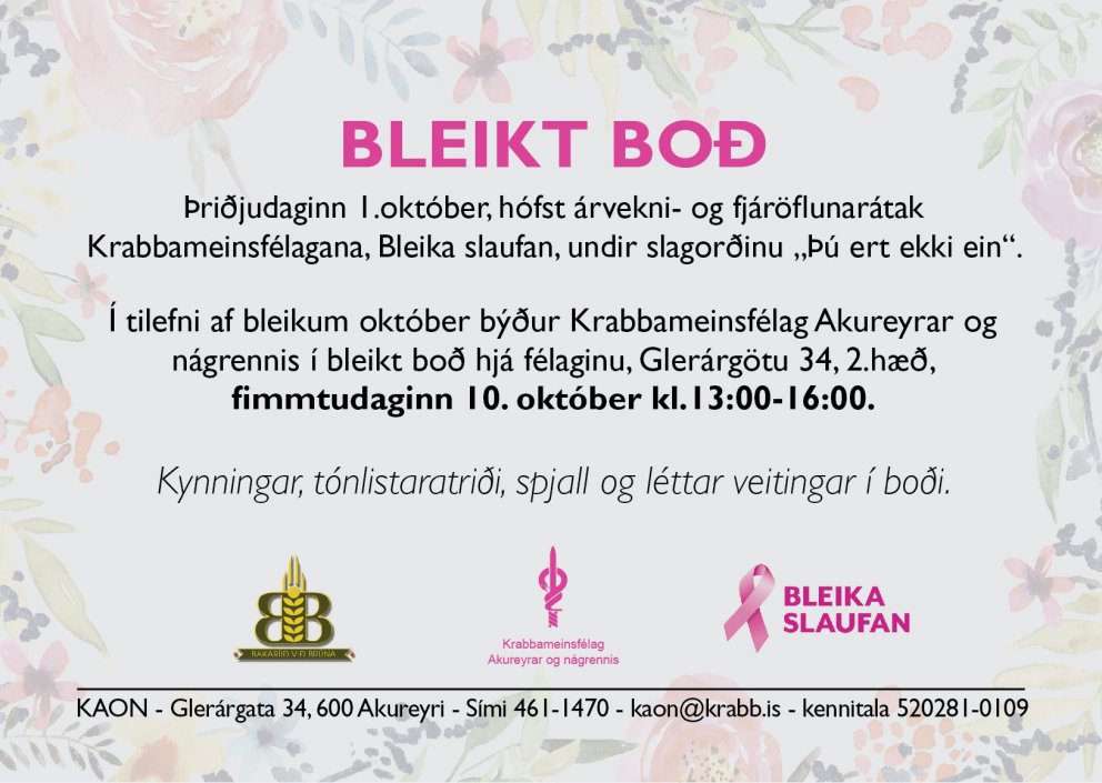 Bleikt Boð