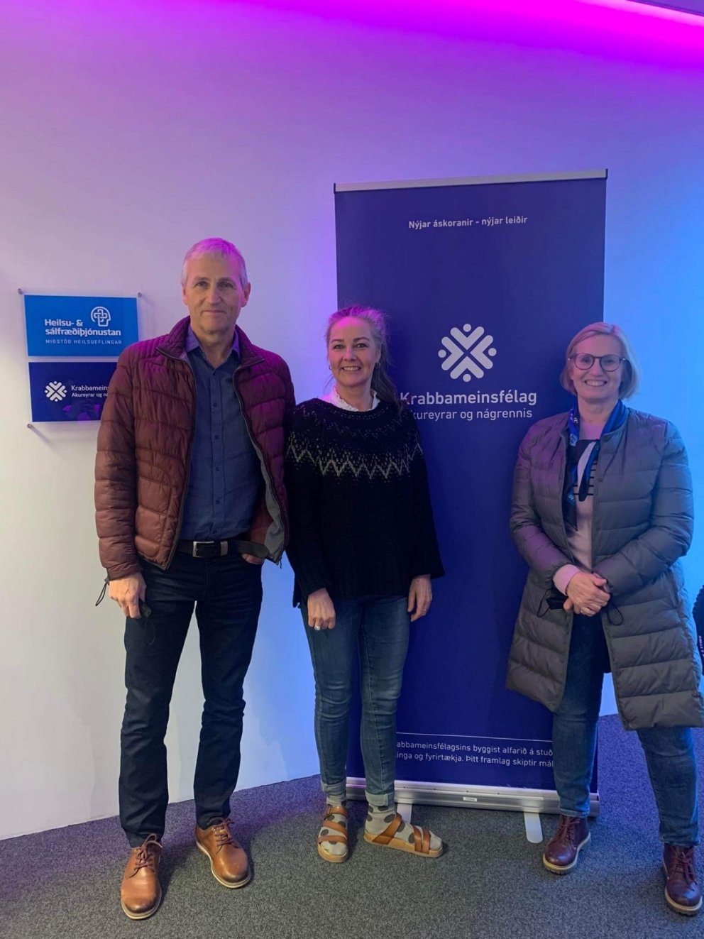 Styrkur frá góðum vinum