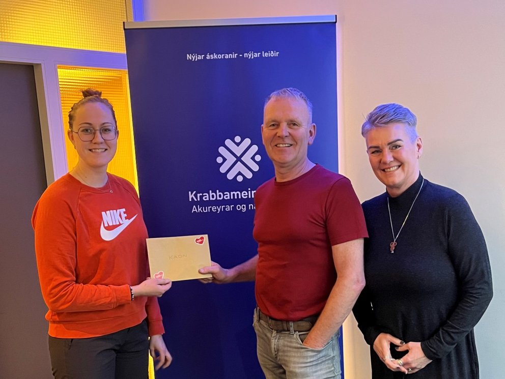 Þórunn Sif stjórnarmaður, Hörður og Erna.