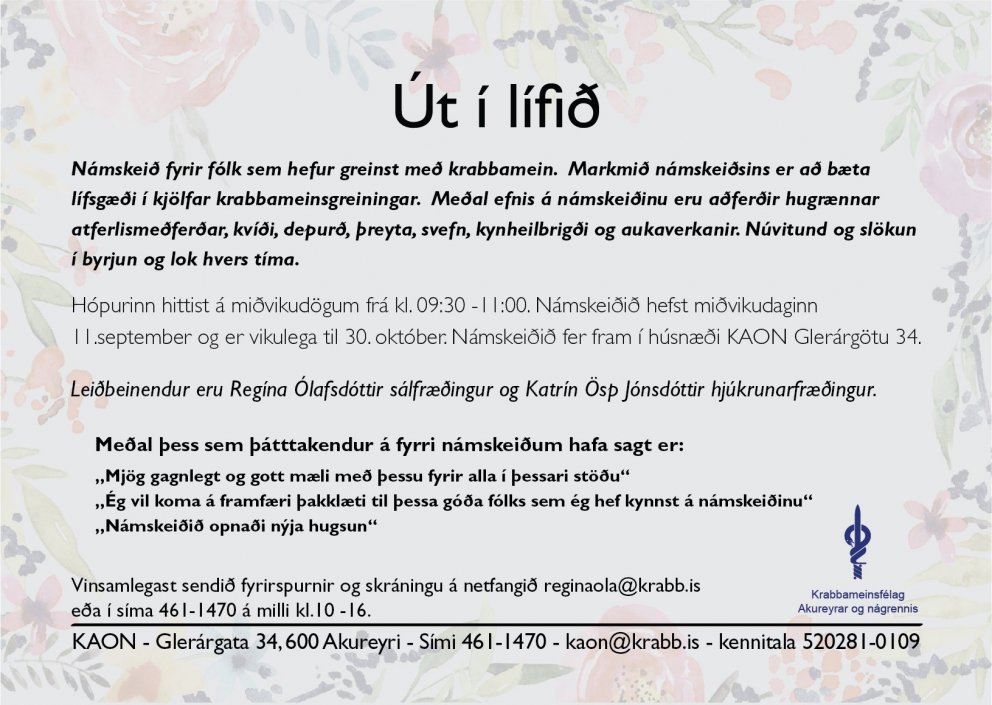 Út í lífið