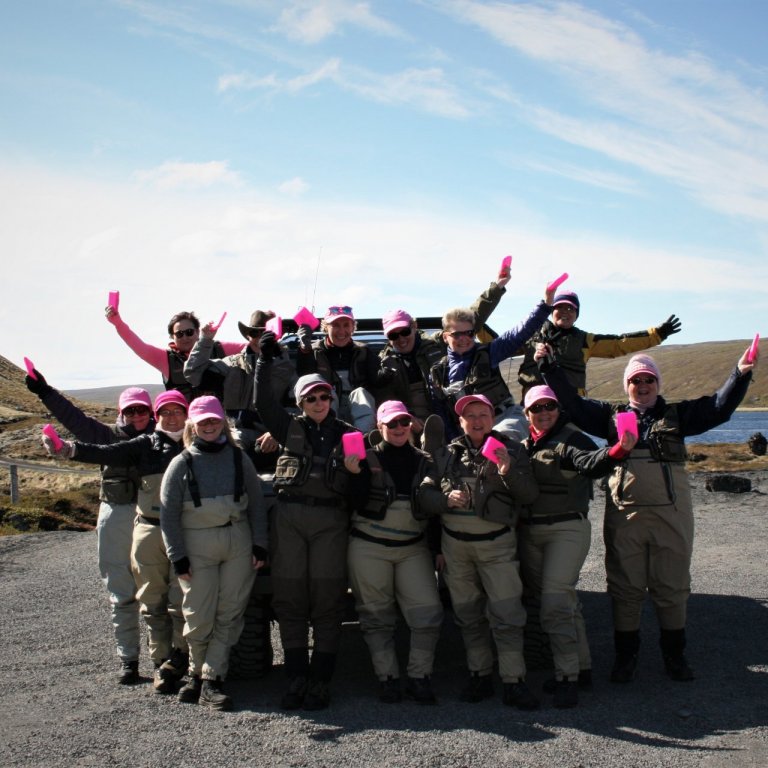 Kastað til bata í Laxá í Laxárdal