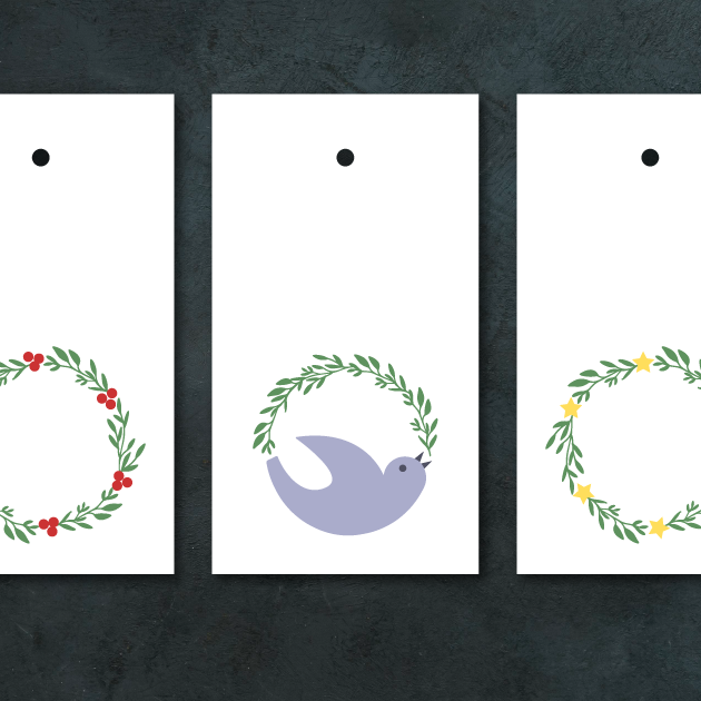 Félagið selur merkimiða fyrir jólin