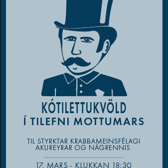 Kótilettukvöld í tilefni Mottumars