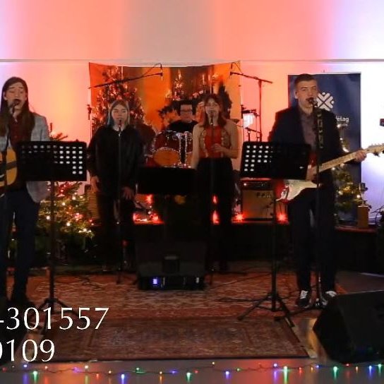 Skjáskot frá tónleikunum af YouTube